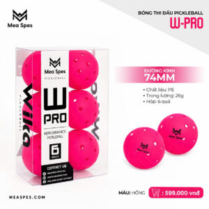 Bóng Thi Đấu Pickleball Mea Spes W-PRO - Số 1 Về Tiêu Chuẩn