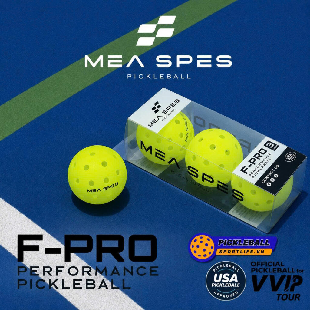 Bóng Pickleball Mea Spes F-PRO: Tiêu Chuẩn Quốc Tế 2026