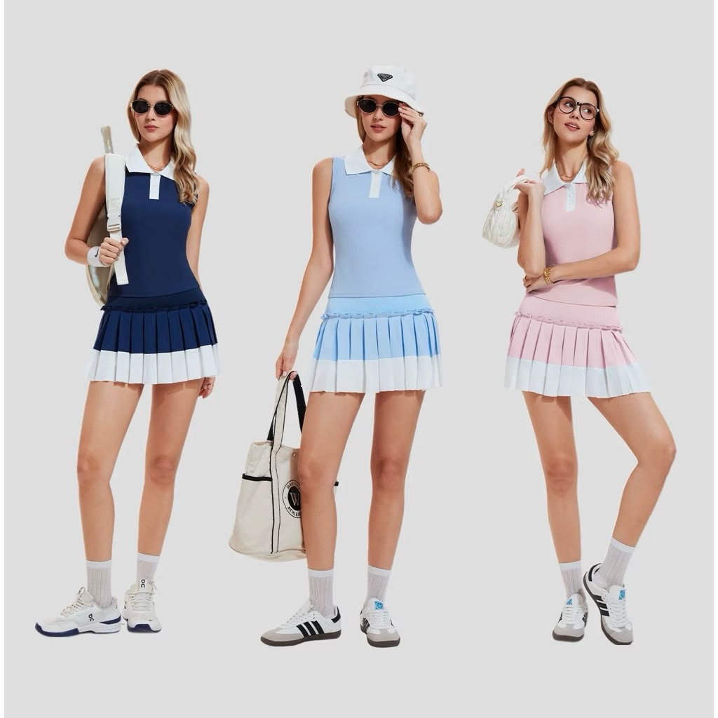 Outfit Pickleball Nữ Sporty