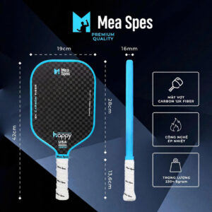 Vợt Pickleball Mea Spes – Số 1 Về Kiểm Soát, Bứt Phá