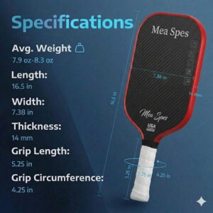 Vợt Pickleball Mea Spes – Số 1 Về Kiểm Soát, Bứt Phá